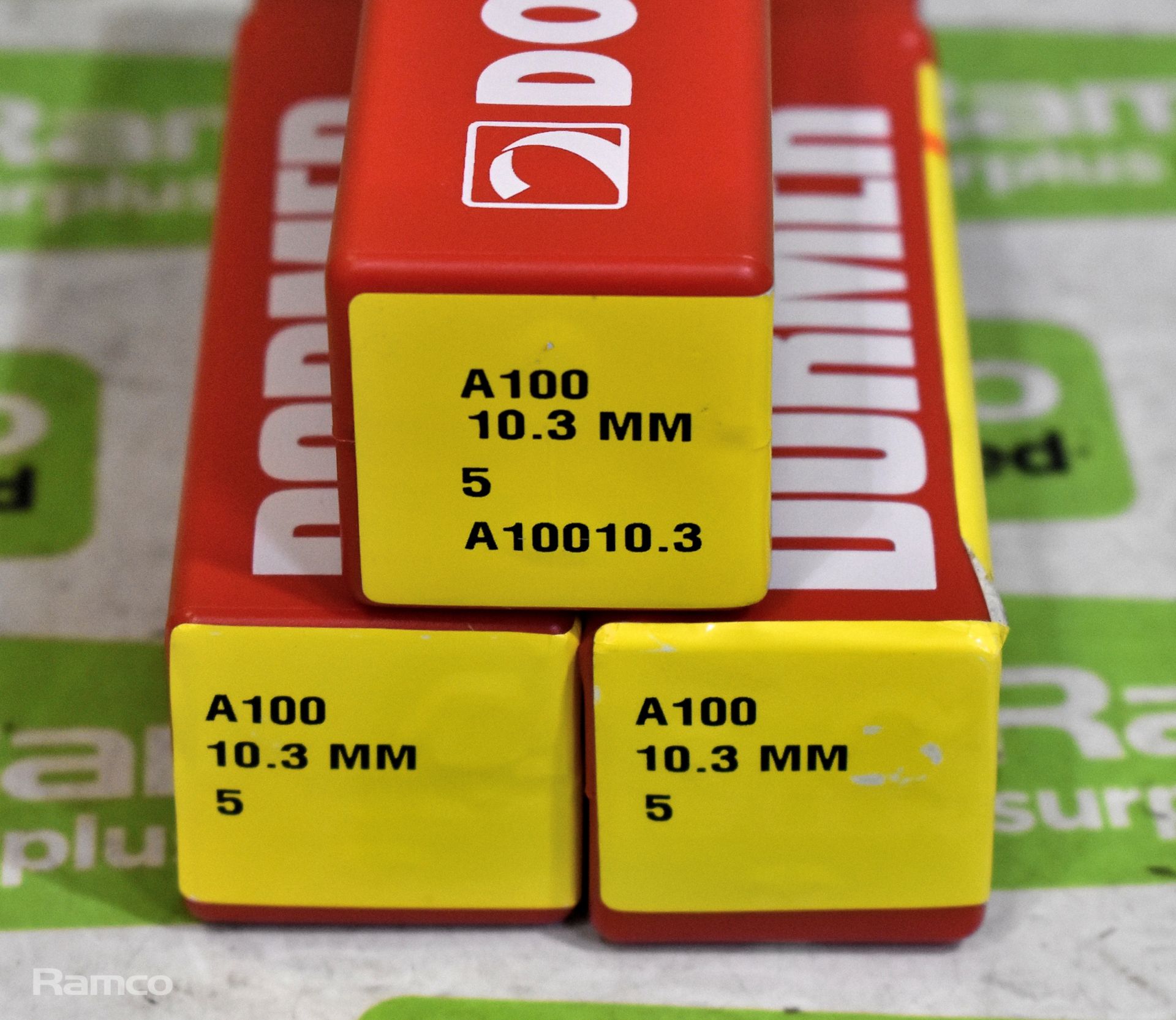 3x packs of Dormer 10.3mm A100 HSS jobber drill bits - 5 per pack - Image 2 of 2