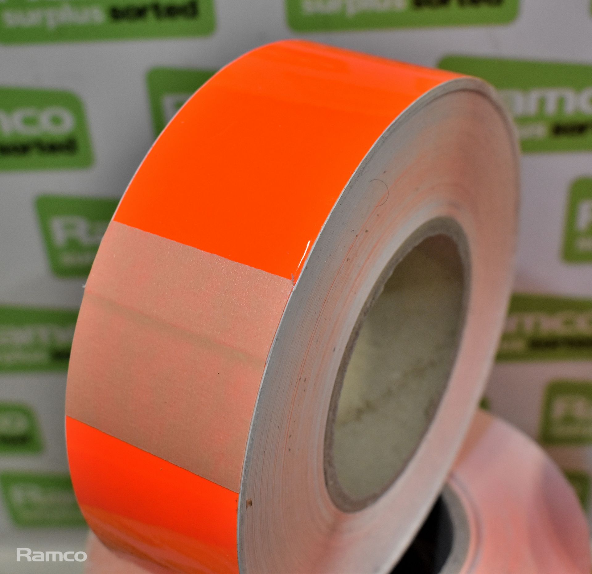 10x rolls of 3M orange fluorescent tape - Image 3 of 3