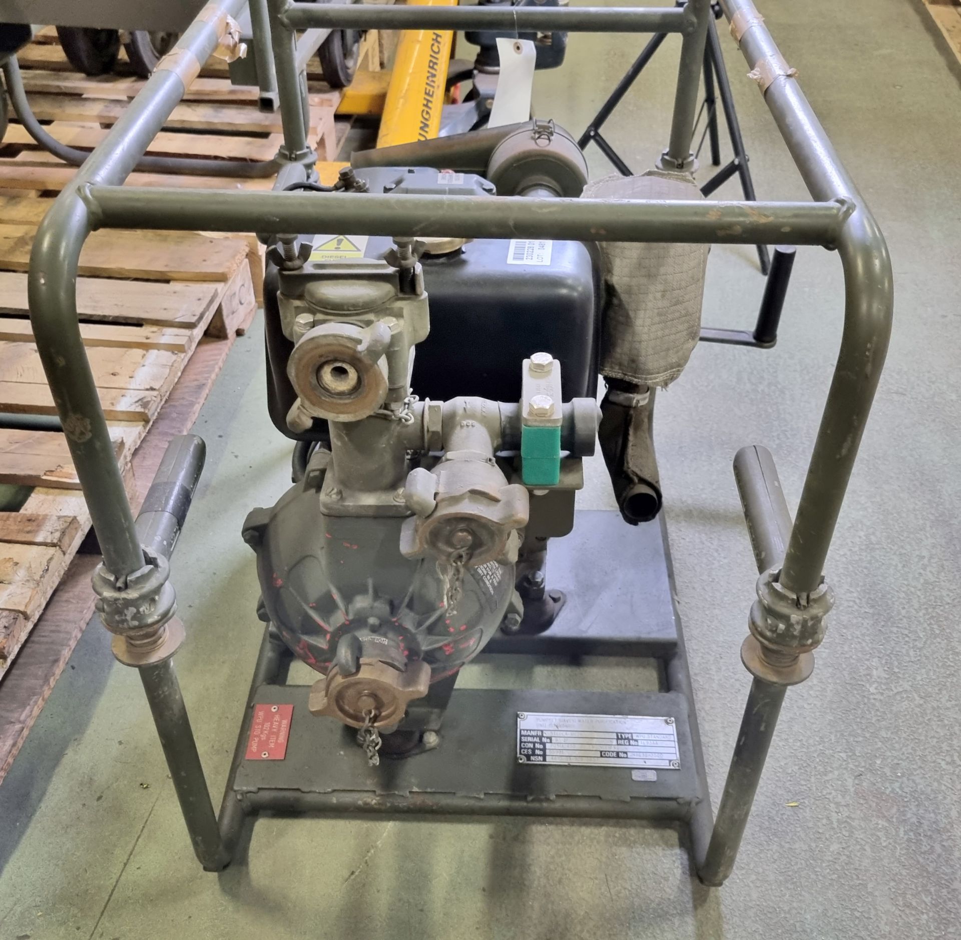 Stella-Meta Lister petter AC1 Diesel centrifugal pump unit - Image 4 of 5