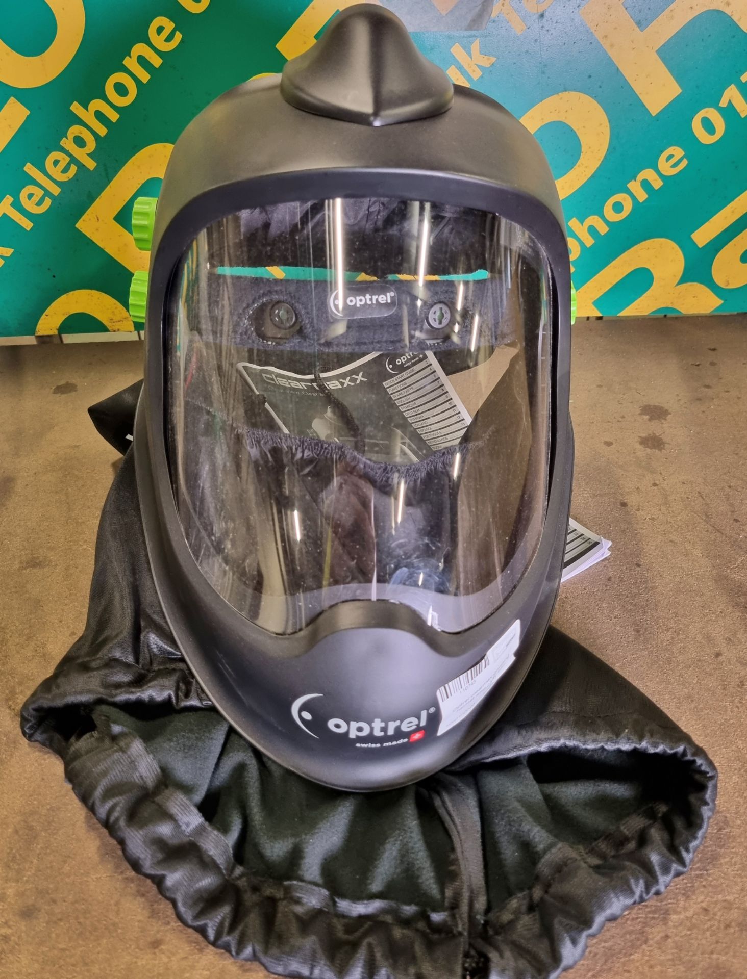Optrel clearmax grinding helmet and carry bag - Image 2 of 4