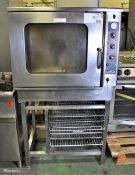 Lainox ME106X commercial combi oven with stand
