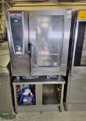 Rational 5 senses SCC WE 101G self cooking centre / oven / steamer - on stand