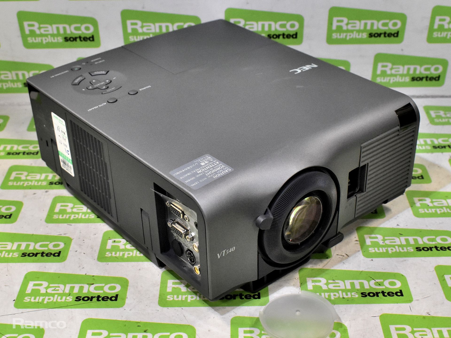 NEC VT540K LCD projector with carry case - Image 3 of 7