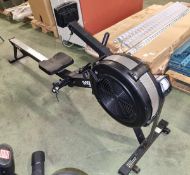 Origin gym exercise rowing machine - seat and slider only, Origin gym exercise rowing machine