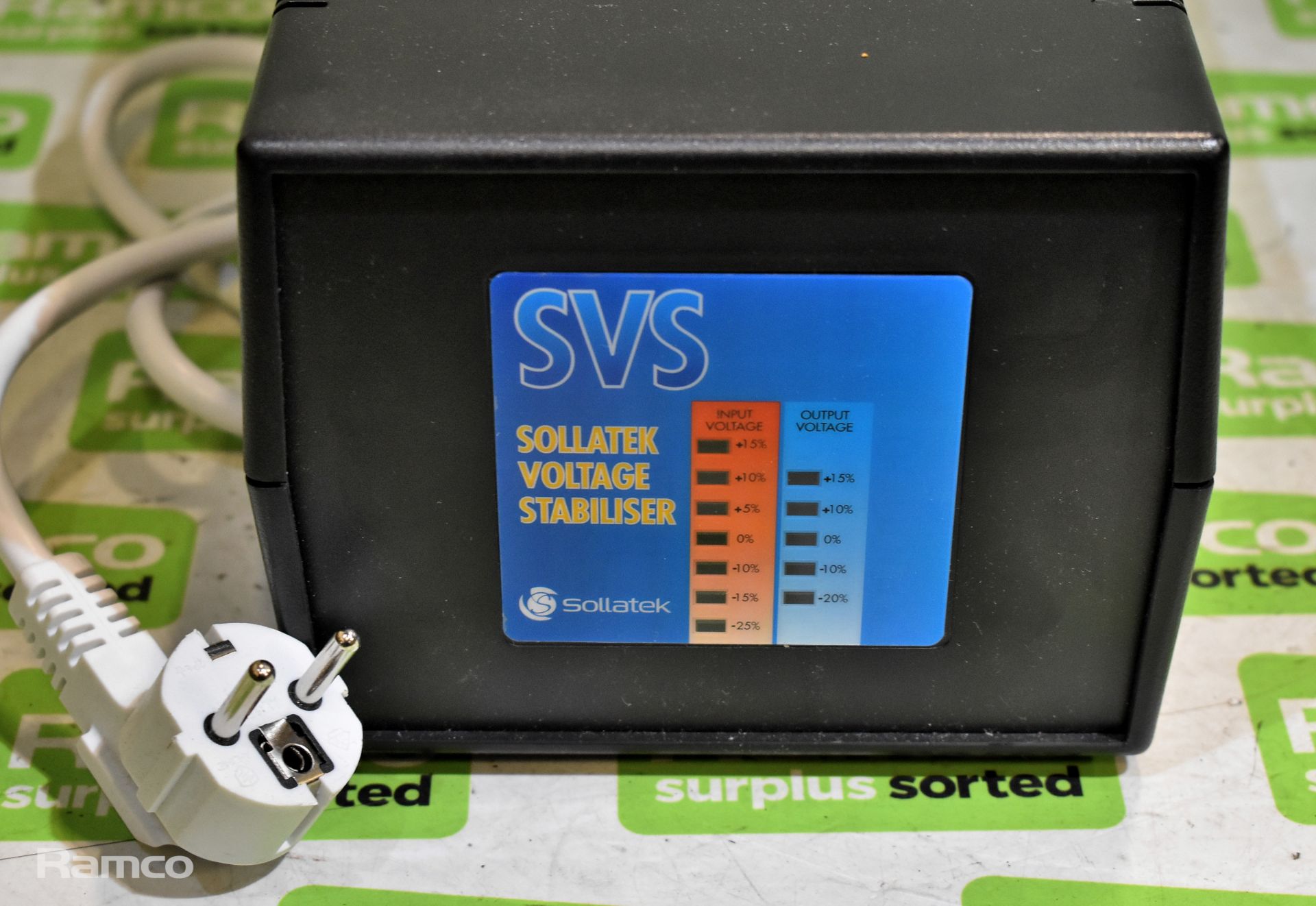 Voltright Sollatek voltage stabiliser - Image 3 of 5