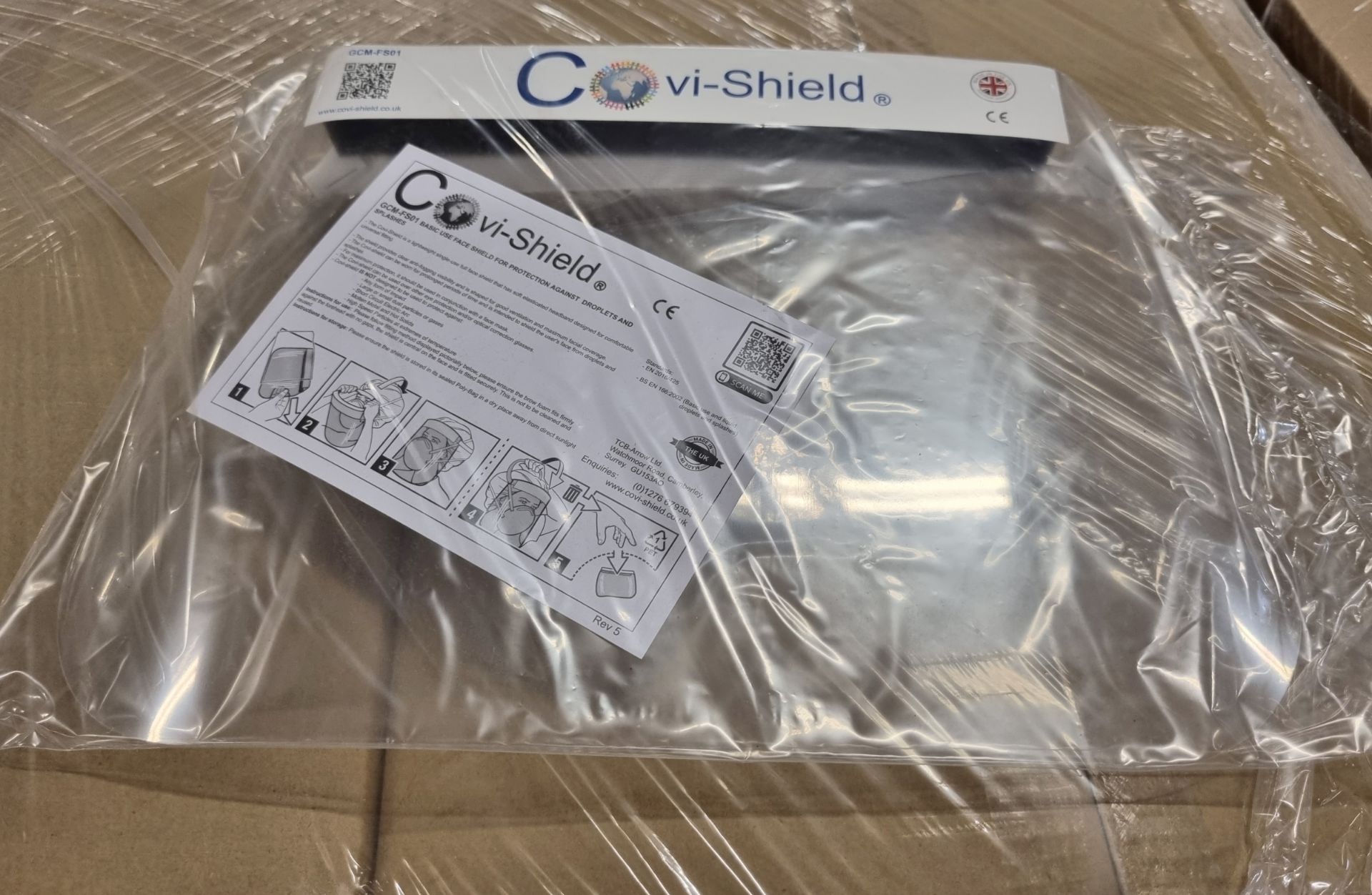 21x boxes of 70x Covi-Shield visors - Bild 5 aus 6