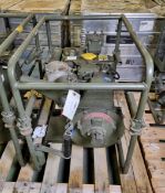 Stella-Meta Lister petter AC1 Diesel centrifugal pump unit