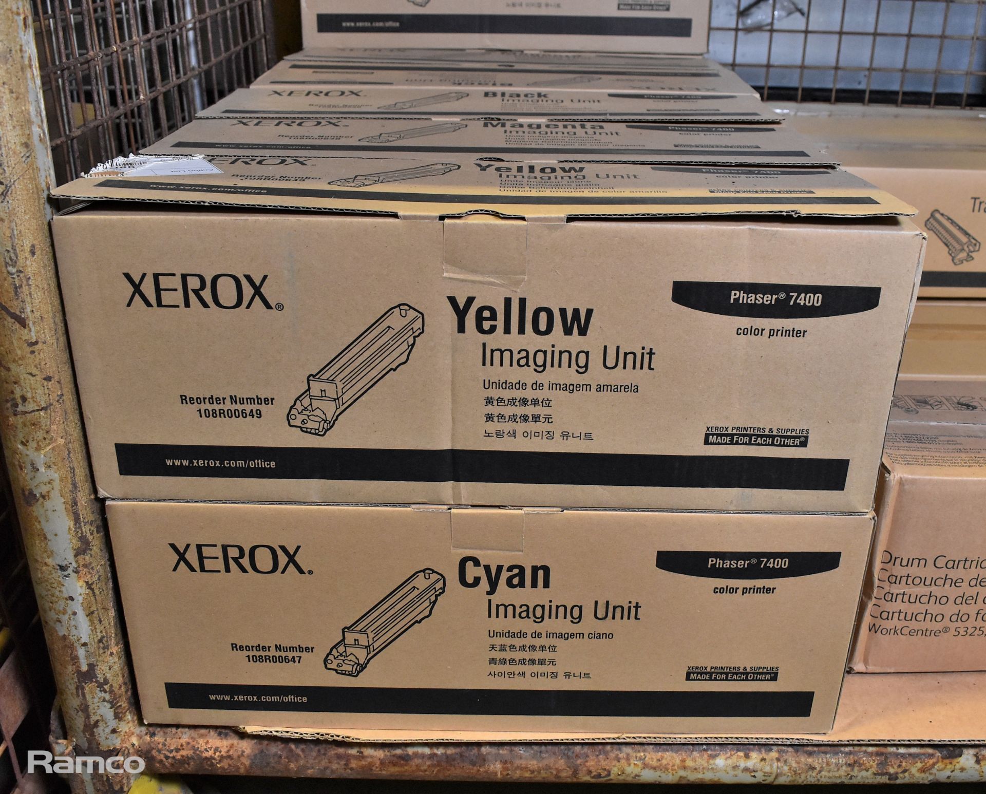 Multiple Xerox printer accessories, imaging unit, transfer roller, drum cartridge - 19 units total - Image 2 of 4