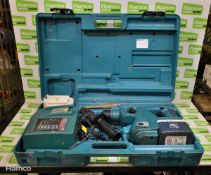 Makita BHR200 cordless 24V rotary hammer drill + charger,battery, case