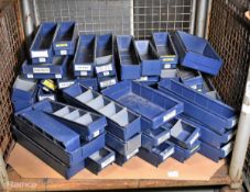 52x Approx engineers storage draws/containers (approx size 30L x 10W x 10H cm each)