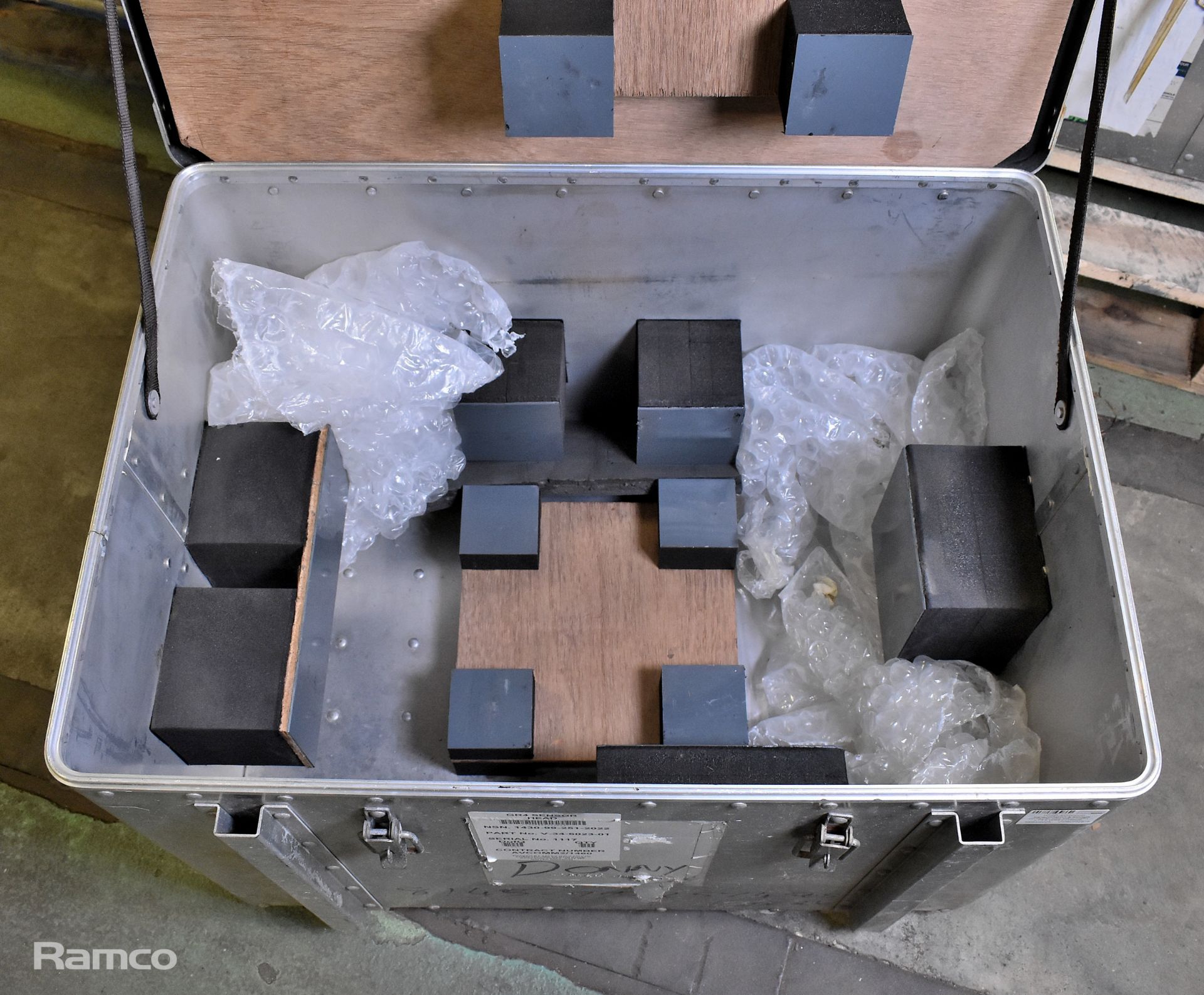 4x Storage containers with foam inserts - Image 4 of 4