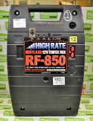 Red Flash RF-850 12v portable starter pack - no cables