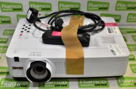 EIKI ICWB200 projector with cables and remote control