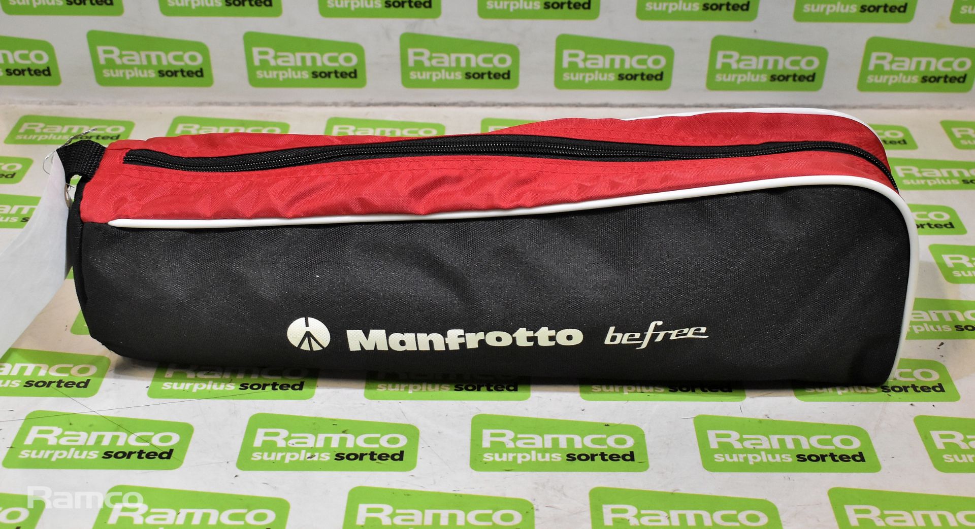 Manfrotto Befree Advanced ball head tripod with telescopic legs in carry bag - Image 6 of 6
