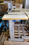 DCR ultrasonic welding table - L 1000mm x W 550mm x H 1100mm