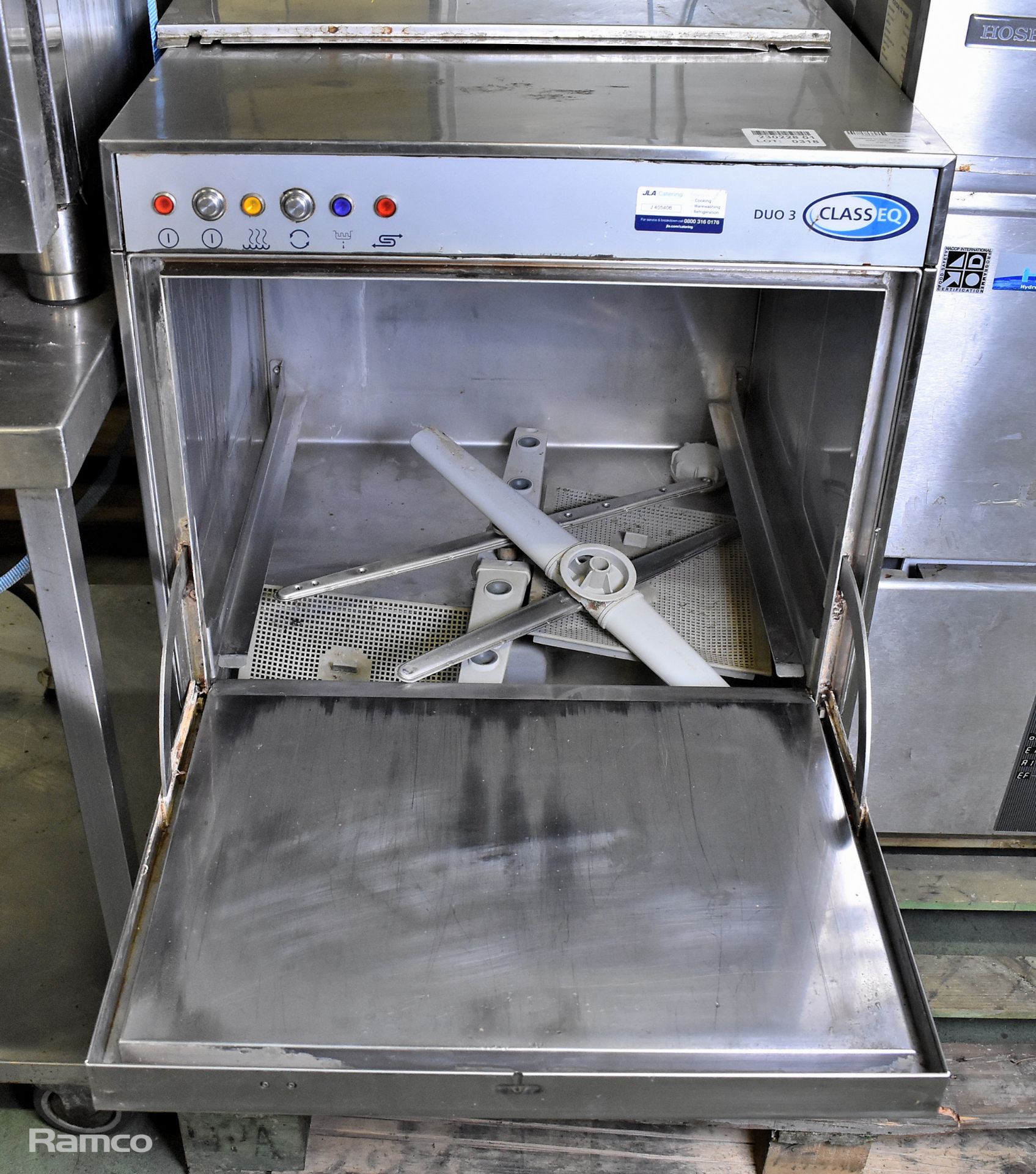 Class EQ DU03/WS stainless steel under counter dishwasher - Bild 3 aus 6