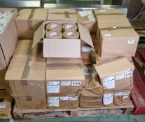 27x boxes of Scapa Buff tan linen tape - 16 per box