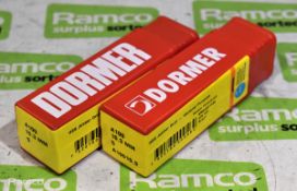 2x packs of Dormer 10.3mm A100 HSS jobber drill bits - 5 per pack