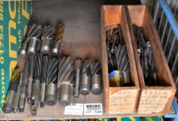 38x HSS drill bits in various sizes