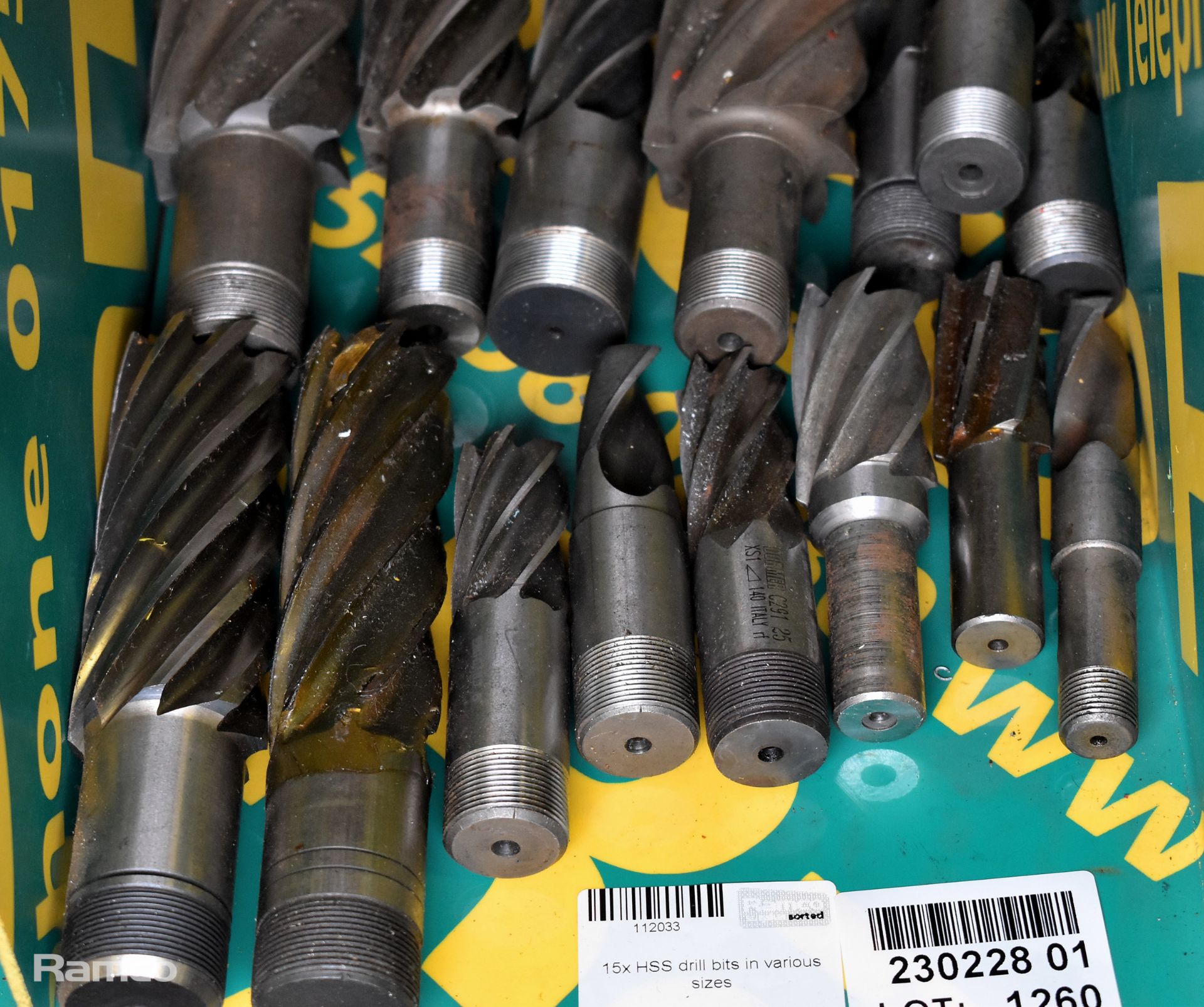 15x HSS drill bits in various sizes - Image 3 of 3