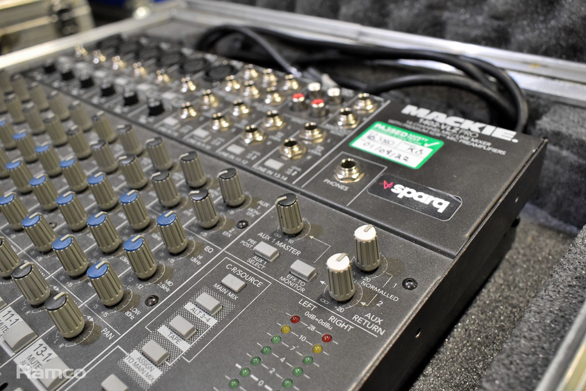 Mackie Micro Series 1402-VLZ 14 channel mic / line mixer - in case - Image 4 of 6