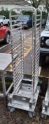Mobile Oven rack 20 racks - L46 x W72 x H171cm