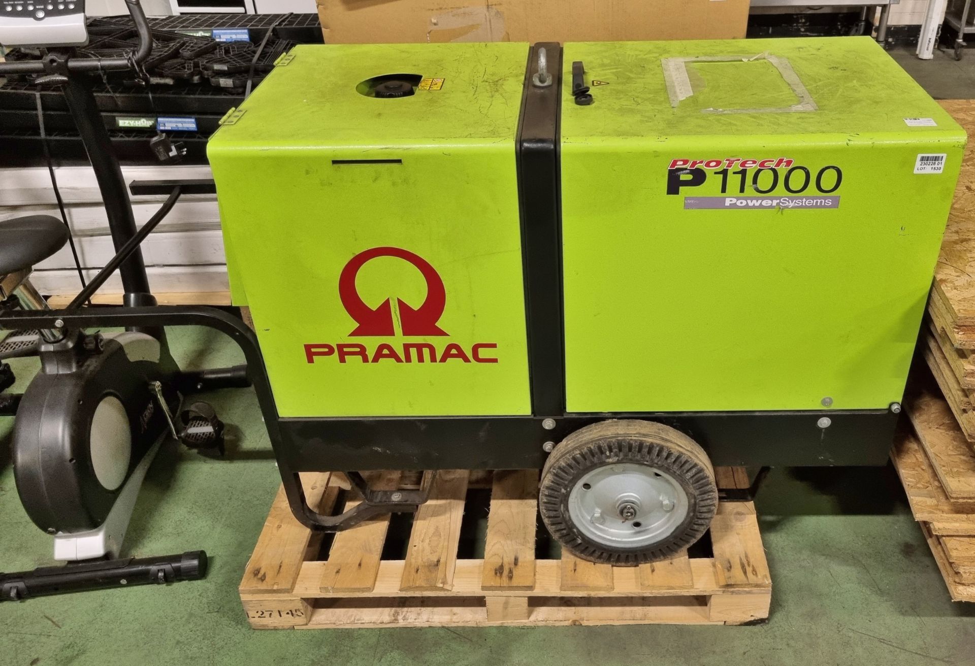 Pramac Protech P11000 diesel generator - AS SPARES OR REPAIRS - Image 2 of 12