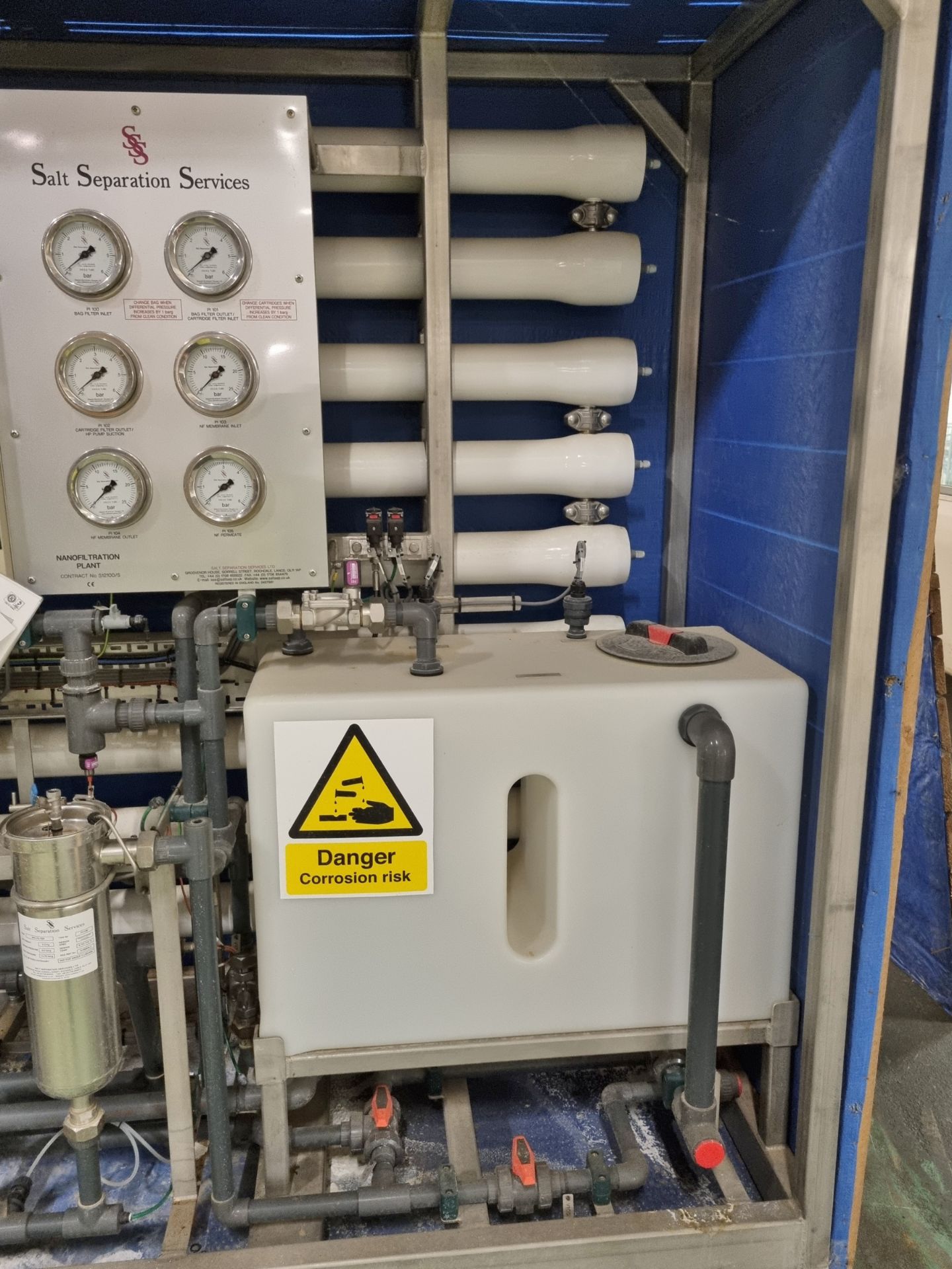 Salt Separation Services reverse osmosis plant - see pics full description - requires stepframe - Bild 6 aus 79