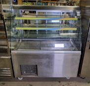 Refrigerated rear-loading food display