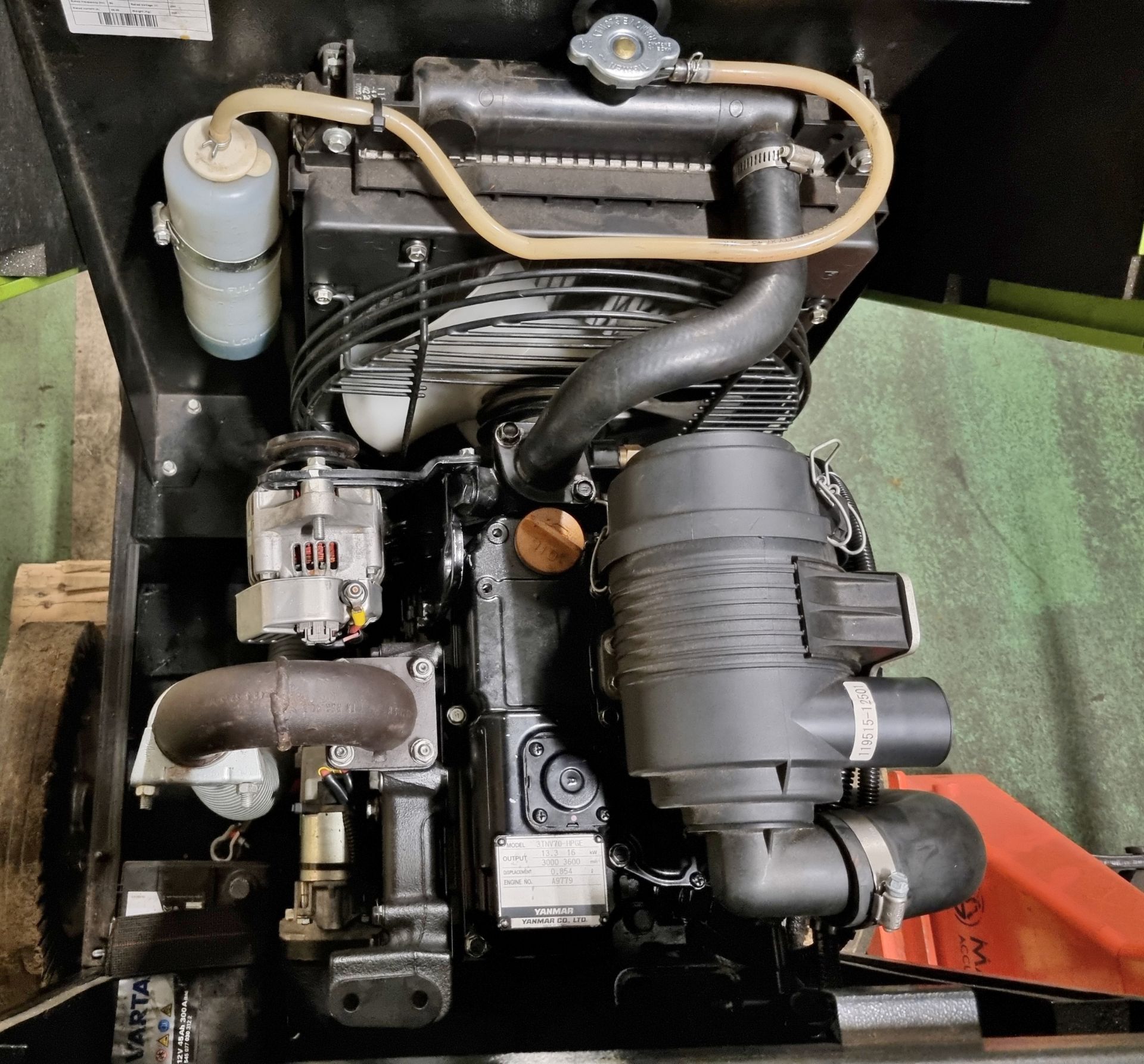 Pramac Protech P11000 diesel generator - AS SPARES OR REPAIRS - Image 8 of 12