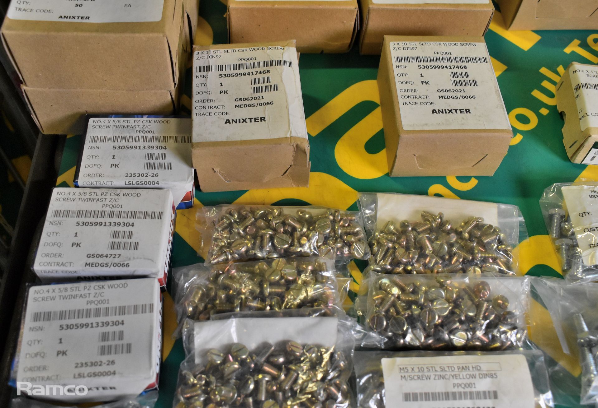 Workshop supplies which include: bolts, screws and washers of multiple sizes - Image 2 of 7