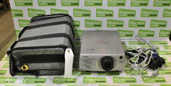 Sanyo PLC-SW15 PRO-X multimedia projector with carry case