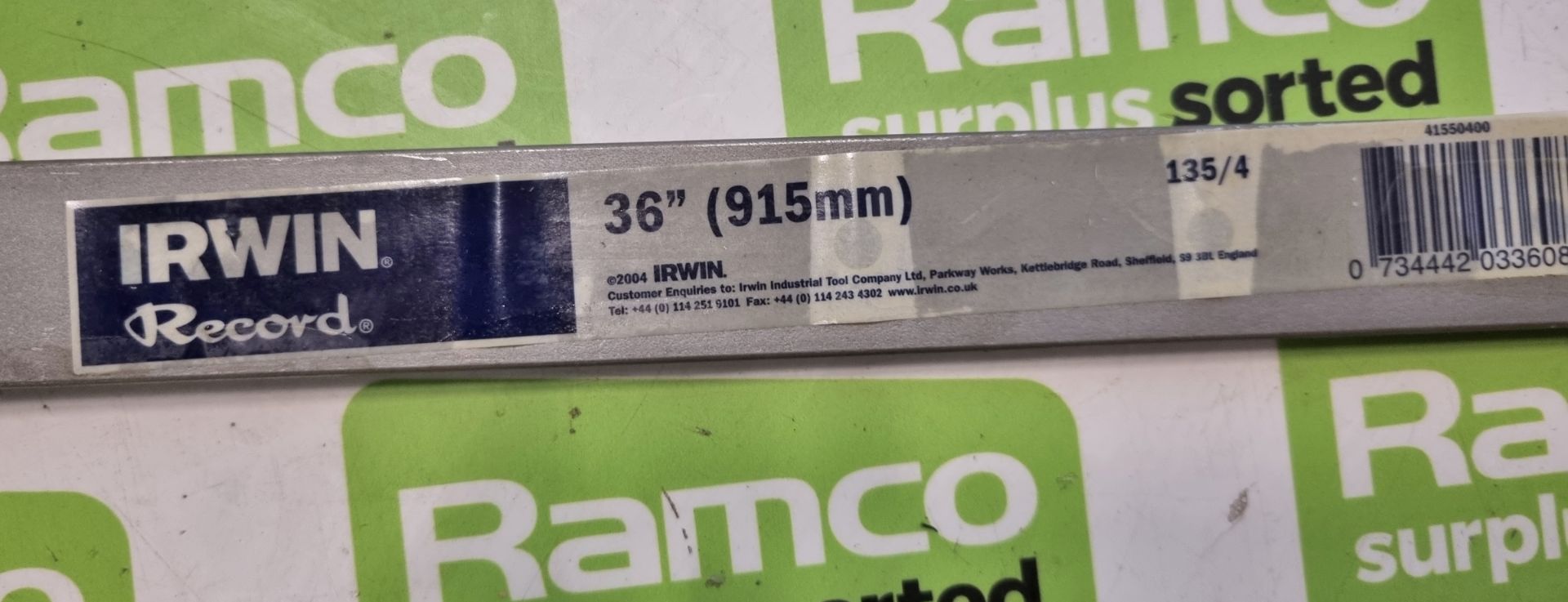 Irwin Record 135/4 36 inch (915mm) sash clamp - Image 4 of 4
