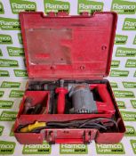 Hilti TE17 electric hammer drill in carry case
