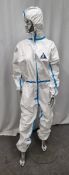 24x pallets of coveralls - size L - est. total qty 18000 - location NN18 8JY