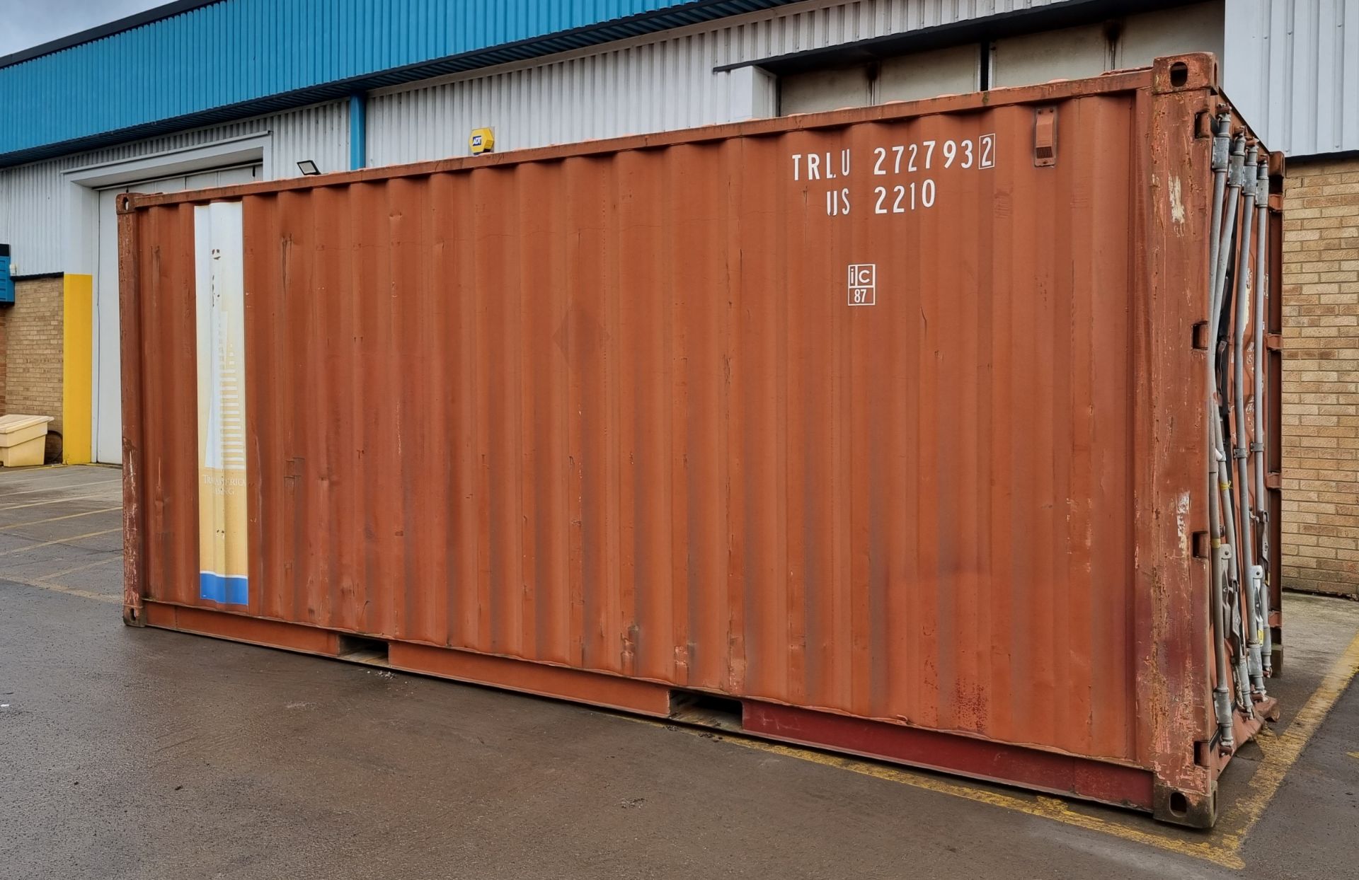 Med Union - Model MU20-1001-TA shipping container - L600 x W240 x H258cm