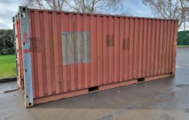 Dual side opening shipping container - L604 x W242 x H243cm