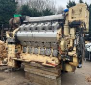 Wartsila 200 Series V12 Diesel engine S/N 124027 - see description for engineers report