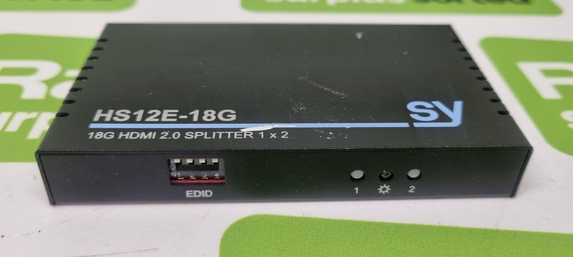 SY-HS12E-18G 1x2 HDMI 2.0 (18Gbps) splitter - Image 4 of 7