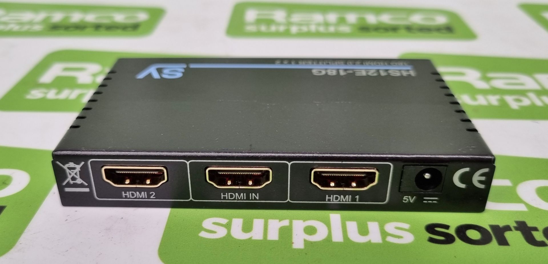 SY-HS12E-18G 1x2 HDMI 2.0 (18Gbps) splitter - Image 5 of 9