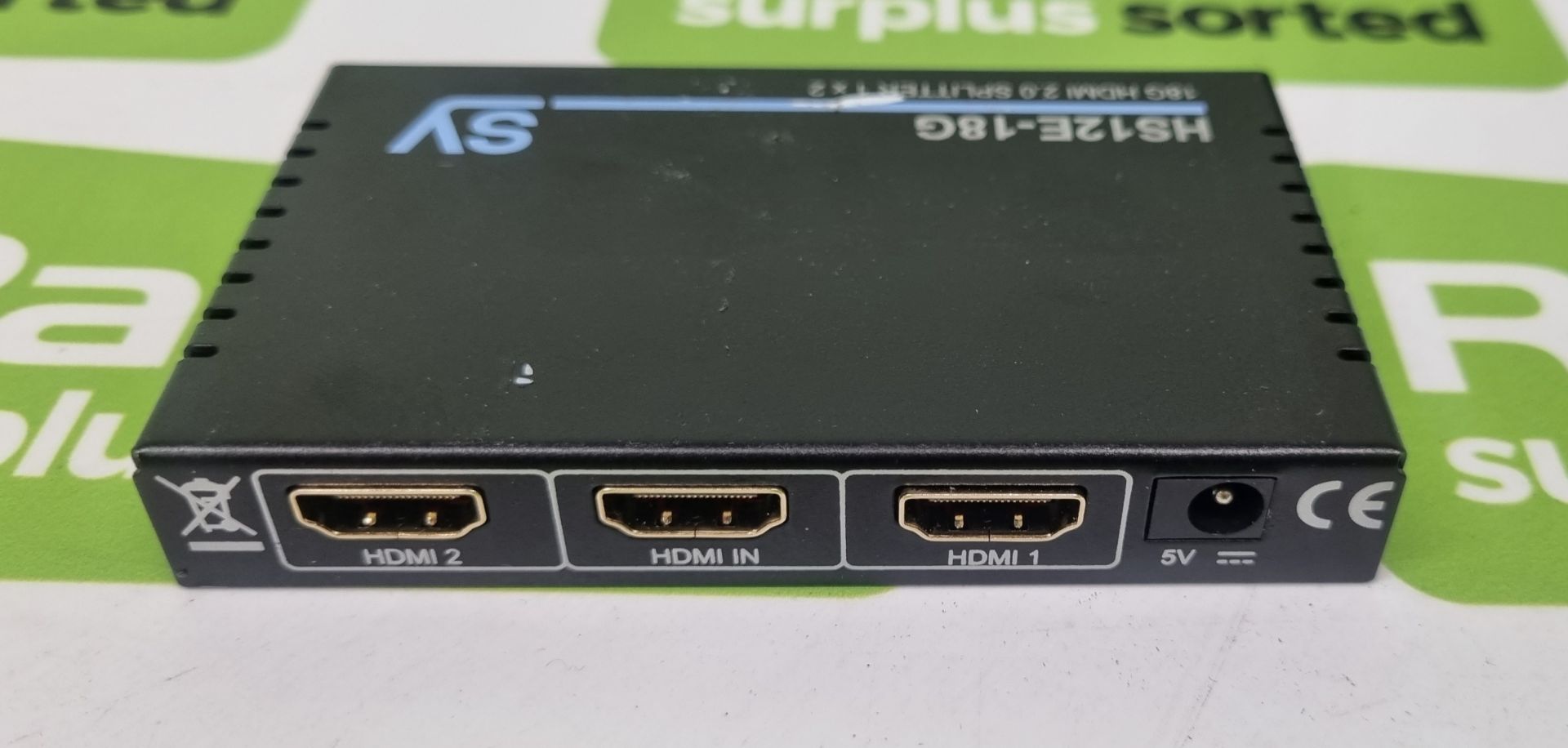 SY-HS12E-18G 1x2 HDMI 2.0 (18Gbps) splitter - Image 7 of 7