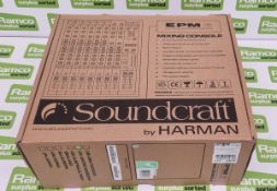 Soundcraft by Harman EPM6 sound mixing desk