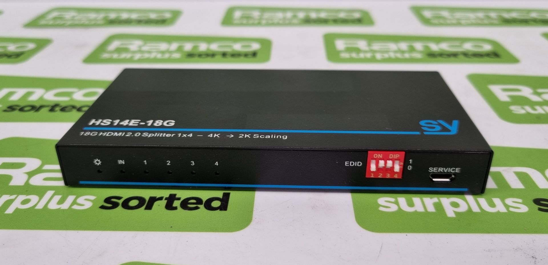 SY-HS14E-18G 1x4 HDMI 2.0 (18G) splitter - Image 3 of 8