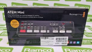 Blackmagic ATEM Mini mixer (not pro)