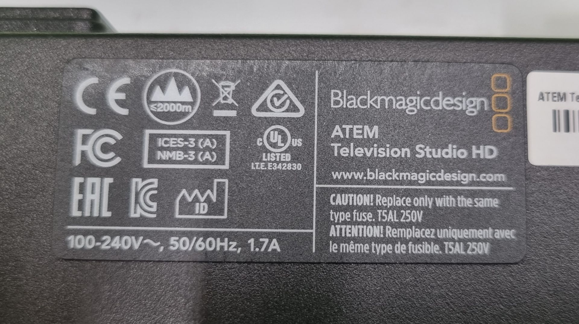Blackmagic ATEM TV studio HD mixer - Image 11 of 11