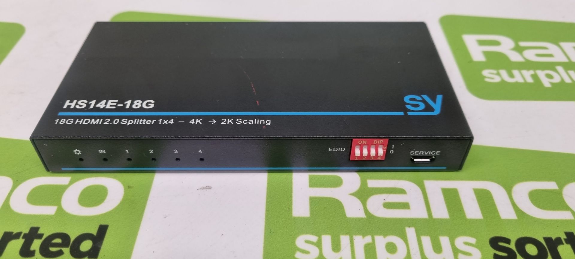 SY-HS14E-18G 1x4 HDMI 2.0 (18G) splitter - Image 5 of 9