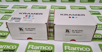 Kramer TP-580TXR/RXR HDBaseT twisted pair transmitter and receiver kit
