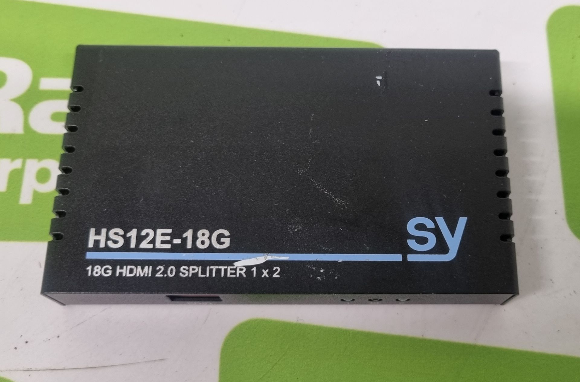 SY-HS12E-18G 1x2 HDMI 2.0 (18Gbps) splitter - Image 3 of 7