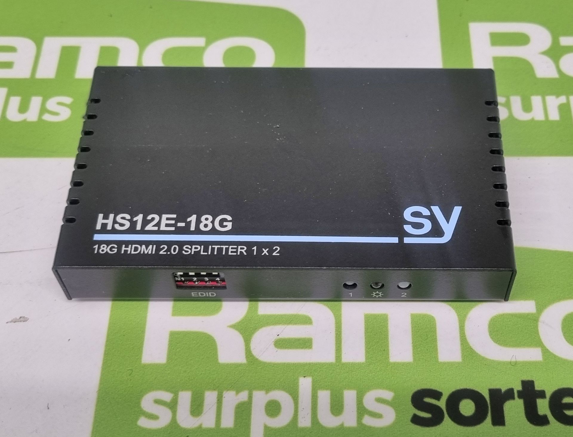 SY-HS12E-18G 1x2 HDMI 2.0 (18Gbps) splitter - Image 3 of 6