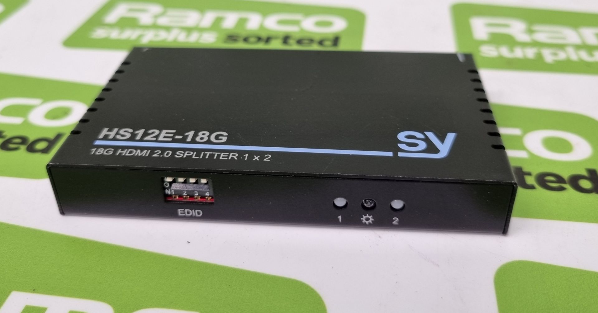 SY-HS12E-18G 1x2 HDMI 2.0 (18Gbps) splitter - Image 5 of 7